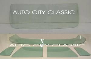 1957-1960 Ford Cab Complete Glass Package Large Back Glass CGFP-57-60-PU-B
