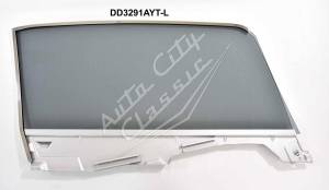 Auto City Classic - 1964-1966 Ford Mustang Convertible Left Assembled Door Glass D3292A - Image 2