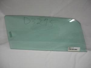 1964-1966 Ford Mustang 2 Door Hardtop Right Door Glass D3295
