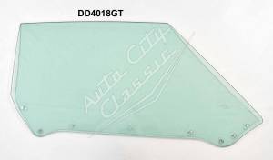 1968-Early Jan 1969 Chevrolet Corvette Coupe Right Door Glass with Astro D4018