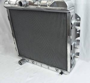 Auto City Classic - 1965-1966 Mopar A Body Dodge / Plymouth V8 Big Block Aluminum Radiator E-MOP-22B - Image 2