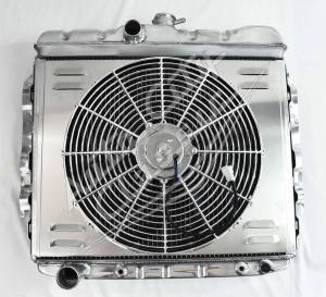Auto City Classic - 1965-1966 Mopar A Body Dodge / Plymouth V8 Big Block Aluminum Radiator E-MOP-22B - Image 7