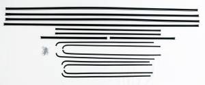 Auto City Classic - 1955-1957 Chevrolet / Pontiac 2 Door Wagon Weatherstrip Fuzzy Kit FZ55572WAG-A - Image 2