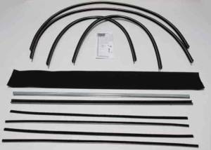 1955-1957 Chevrolet Nomad / Pontiac Safari Wagon Weatherstrip Fuzzy Kit FZ5557NMD