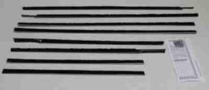 1959 GM 4 Door Hardtop Weatherstrip Fuzzy Kit RLG166A