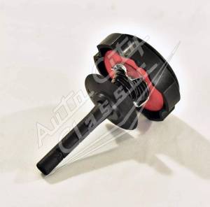 Auto City Classic - 1962-1999 GM Black Plastic Power Steering Pump Dip Stick Cap- OE Style 15431 - Image 3