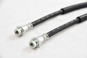 Auto City Classic - 1973-1978 GM 10MM 15" Rubber Flex Disc Brake Hoses with Banjo Fittings and Bolts HS-GM-73-78-10MM-15 - Image 3