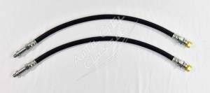 1964-1966 Ford Mustang 4 Piston Rubber Flex Brake Hoses HS-MU-64-66