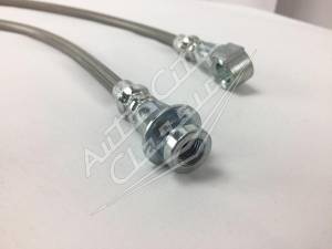 Auto City Classic - 10 MM 12" Stainless Steel Braided Disc Brake Hoses HS-10MM-12-SS - Image 2