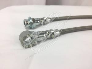 Auto City Classic - 10 MM 12" Stainless Steel Braided Disc Brake Hoses HS-10MM-12-SS - Image 3