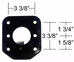 Auto City Classic - Universal Firewall Mount Power Brake Pedal PED-UNI-PWR - Image 2