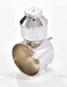 Auto City Classic - 1980's GMC C60 / International Chrome Power Steering Pump Reservoir 465SAG01 - Image 2