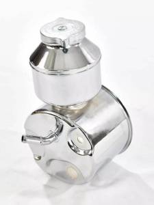 Auto City Classic - 1980's GMC C60 / International Chrome Power Steering Pump Reservoir 465SAG01 - Image 5