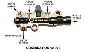 Auto City Classic - 1954-1956 Ford Passenger Cars Brass Disc Drum Proportioning Valve PV-FD-54-56-DRUM-B - Image 3