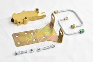Auto City Classic - 1964-1969 Ford Mustang Brass Disc Drum Proportioning Valve with Bracket PV-MU-64-69-DRUM-B - Image 2