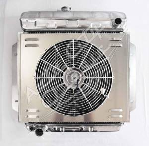 Auto City Classic - 1957-1960 Ford Pickup Truck V8 Aluminum Radiator R5760PU-B - Image 10