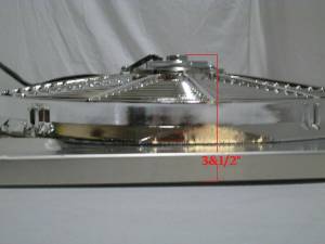 Auto City Classic - 17 3/8" x 16 1/8" Universal Radiator Shroud and Fan SH327 - Image 3