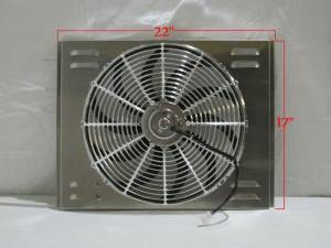 Auto City Classic - 22" x 17" Universal Radiator Shroud and Fan SH4957 - Image 2