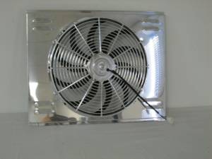 Auto City Classic - 22 5/8" x 18 3/4" Universal Radiator Shroud and Fan SH6769 - Image 2