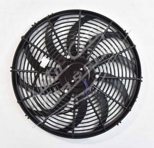 16" Black Electric Radiator Fan- 2600 CFM SHFAN-16-B