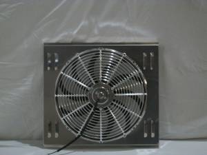 Auto City Classic - Universal Cross Flow GM Style Aluminum Radiator 26" X 19" SL-059B-MT - Image 7