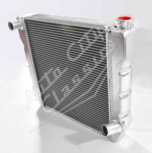 Auto City Classic - Universal Cross Flow GM Style Aluminum Radiator 22" x 19" SL-059D-MT - Image 3