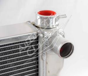 Auto City Classic - Universal Cross Flow Ford Style Aluminum Radiator 26" x 19" SL-104B-AT - Image 5