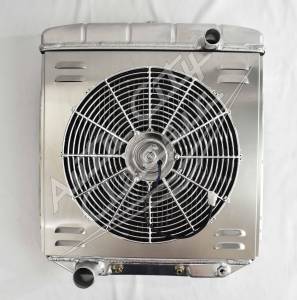 Auto City Classic - 1954-1956 Ford Passenger Cars V8 Aluminum Radiator SL-130A-AT - Image 8