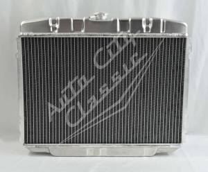 Auto City Classic - 1967-1970 Ford Mustang / Mercury Cougar Big Block Aluminum Radiator SL-157B-AT - Image 9