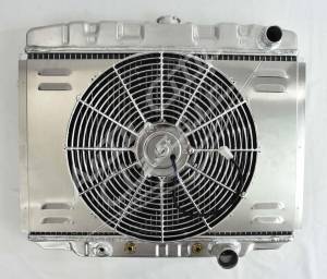 Auto City Classic - 1967-1970 Ford Mustang / Mercury Cougar with A/C Aluminum Radiator SL-157C-AT - Image 8