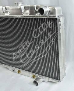 Auto City Classic - 1967-1970 Ford Mustang / Mercury Cougar with A/C Aluminum Radiator SL-157C-AT - Image 13