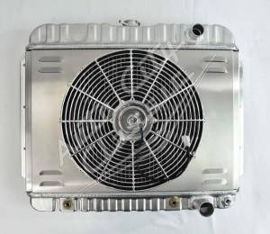 Auto City Classic - 1959-1963 Chevrolet Passenger Cars Manual or Factory Power Steering Aluminum Radiator SL-263-AT - Image 6