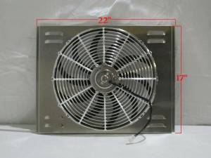 Auto City Classic - 1955-1957 Chevrolet Passenger Cars  V8 Aluminum Radiator SL-264-AT - Image 9