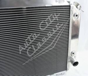Auto City Classic - 1966-1977 Ford Bronco V8 Aluminum Radiator SL-346A-AT - Image 4