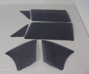 1966-1967 Buick / Oldsmobile / Pontiac A Body 2 Door Coupe Side Glass Set SS-66-67-BOP-ABODY-2CP