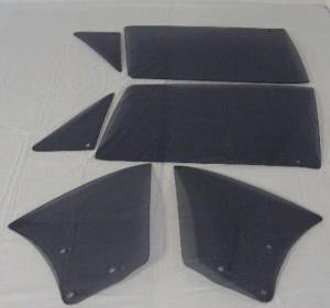 1966-1967 Buick / Oldsmobile / Pontiac 2 Door Hardtop Side Glass Set SS-BOP-66-67-2H - Image 2