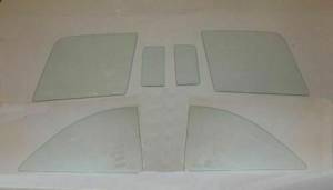1953 Cadillac Eldorado Convertible Side Glass Set SS-CAD-53-CV