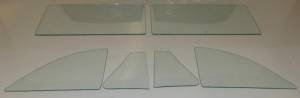 1949-1952 Chevrolet / Oldsmobile / Pontiac 2 Door Sedan Tourback Side Glass Set SS-COP-49-52-TB-2S