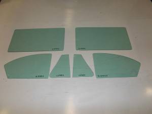 Auto City Classic - 1953-1954 Chevrolet / Pontiac 2 Door Coupe Side Glass Set SS-CP-53-54-2C - Image 2