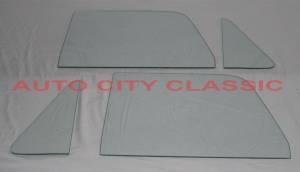 1964-1966 Chevrolet / GMC Cab, Panel and Suburban 4 Piece Side Glass Set SS-CVY-64-66-PU