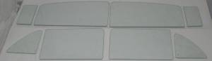 1965 Falcon / Comet 4 Door Wagon Flat Side Glass Set SS-FC-65-4W-FLAT