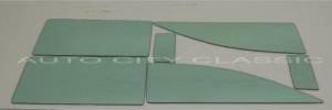 1957-1958 Ford / Edsel Convertible  Side Glass Set SS-FE-57-58-CV-EF