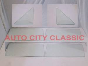 1960-1961 Ford / Edsel / Mercury 4 Door Hardtop Side Glass Set SS-FEM-60-61-4H