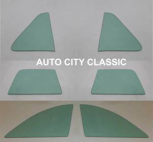 Auto City Classic - 1951 Ford Coupe Victoria Hardtop Convertible Side Glass Set SS-VIC-51-CP - Image 2