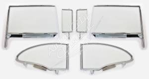 Auto City Classic - 1955-1957 Chevrolet / Pontiac 2 Door Hardtop Assembled Side Glass Set SSA-5557CV2H - Image 2