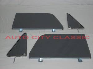 Auto City Classic - 1964-1966 Chevrolet / GMC Cab, Panel and Suburban 4 Piece Assembled Side Glass Set SSA-CVY-64-66-PU - Image 2