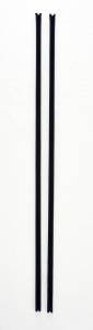 1951-1954 Chevrolet / GMC Cab and Suburban Vent Division Bar Fuzzy V2907-DB