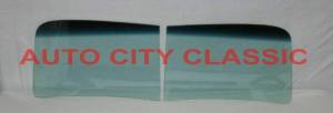 1937-1938 Chevrolet Coupe, Sedan and Taxi 2 Piece Windshield Glass W970E
