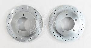 Auto City Classic - Ford Truck Bronco Large Bearing 5 Lug Rear Disc Brake Conversion Wheel Kit - Image 2