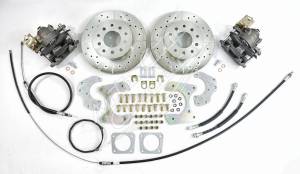 1967 Chevrolet Camaro Non Staggered Shocks Rear Disc Brake Conversion Wheel Kit